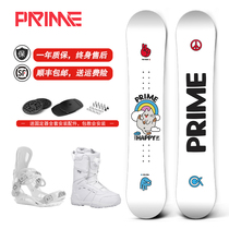 PRIME snowboard singleboard set female snowboard fixer ski shoes full of novice flat snowboard