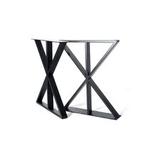 Customizable Modern Minimalist Iron Art Metal Office Desk Rock Plate Table Leg Table Leg Bar Table Feet Bracket Support Feet