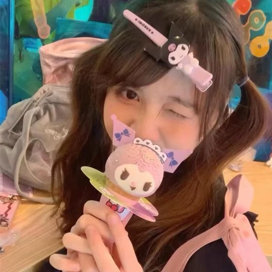 귀여운 만화 kt 고양이 머리 클립 여자 측면 앞머리 클립 머리 장식 헤어 카드 2025 새로운 헤어 클립 귀여운 만화 kt 고양이 머리 클립 여자 측면 앞머리 클립 머리 장식 헤어 카드 2025 새로운 헤어 클립