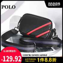 Polo mens crossbody bag Mini casual fashion bag Tide brand mens bag Mobile phone bag Fanny pack Mens outdoor sports bag