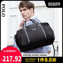 Polo portable travel bag male business travel large capacity 2018 new business Oxford cloth luggage travel bag male