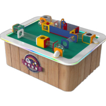 Kindergarten childrens large-scale low-structure scientific exploration aerodynamic exploration ball table physics technology experience facility