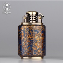 donguan Donguan lacquer big lacquer Zorro lighter kerosene vintage windproof high-end handicraft gift