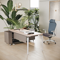 Boss Desk Manager Brief Modern Supervisor Large Bantai Single Chair Office Furniture Portfolio President Desk Son