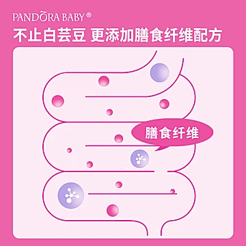 【白芸豆+益生菌】Pandorababy膳食纤维粉[90元优惠券]-寻折猪