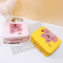 Japanese cosmetic bag Exquisite fashion high-grade large capacity can put water milk travel storage bag Large capacity large size large size