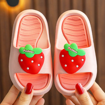 Childrens slippers womens summer out girls 2021 summer fashion wear baby bathroom non-slip soft bottom cool slippers men