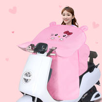 Electric car windshield summer sunscreen waterproof battery Motorcycle bicycle windproof spring summer sunshade thin section