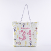 Canvas bag customized logo environmentally friendly canvas bag handcuff bag custom training bag advertising bag