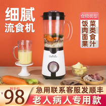 Flow Food Mixer Old Man Food Meal Beats Crushing Gastrotube Nasal Feeding Patient Flow Quality Wall-Broken Food Accessory Machine