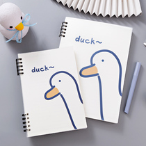 Future period 2022 New uncrewable hand loose-leaf Ben detachable creative coil notebook Cute Teenage Hearts