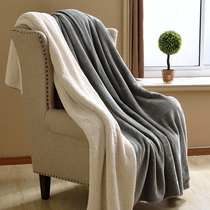 Flannel Blanket Quilt Thickened Winter Lamb Suede Blanket Sub Office Nap Couch Blanket Cover Blanket Spring Autumn Bunk Bed