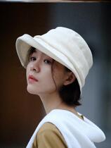 Sun - proof - sun - proof Irish UV - proof Fisher Cap Sun Hat - a female face - shade hat