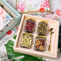 Rose tea combination health tea gift box to give people to the elders March 8th Womens Day gift annual gift