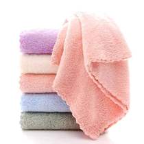 Small towel with no hair more than pure cotton Absorbent Handkerchief Wash face rubbing hand towel Baby Child small square towels Home towels