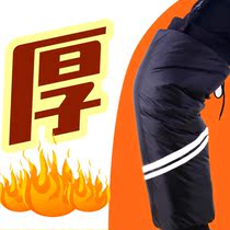 Electric motorcycle winter kneecap male and female bicycling leg protection leg knee jacket windproof and warm and cold proof electric bottle car protective