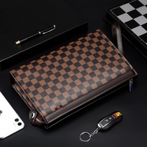 CHAOKLI High-end fashion Handbags Bull Leather Wallet Wallet Genuine Leather Texture Casual Business Mens Hand Grab Bag