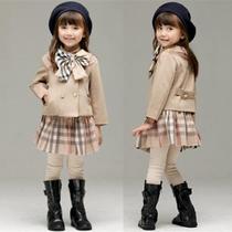 New set girl 2021 wind jk college children Spring pleated skirt uniform dress student Net red suit year boy