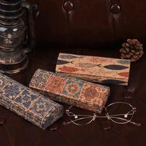 Xinjiang spectacle box ins high face value Xianqi student portable anti-pressure personality creative boy brief box eye