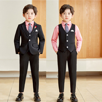 Dirty children's suit little suit boy boy dress handsome host suit British year old male treasure