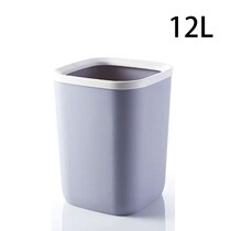 Nordic round lidless trash can Household living room kitchen bathroom net red bedroom Japanese simple cute large