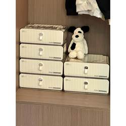 Underwear storage box, wardrobe storage box, socks, bra and panties compartment storage artifact, home drawer-type small cabinet