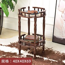Mahjong machine tea table tea rack mahjong table ashtray tea cup holder solid wood tea table accessories