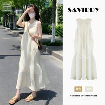 Summer womens dress 2022 new fat mm high level sensational style design feeling small pear shape slim fit dress