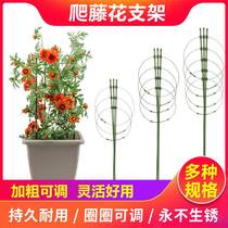 * Vine shelf flower shelf flower pot holder gardening plant Climbing Rack Iron Art indoor Balcony Moon Season IRON WIRE LOTUS