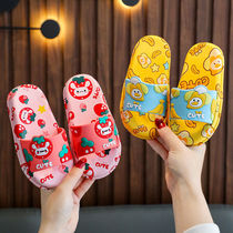 Cartoon Girl Cool Slippers CUHK Child Casual Female Baby Non-slip Bath Net Red Wear and cute Princess soft underfloor Summer