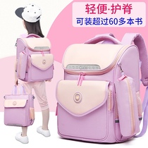 Bag Girls Elementary School Kids Fairy Gas Girls 2022 New Fashion Children Super Light Spine Simple Nets Red Teenage Girls