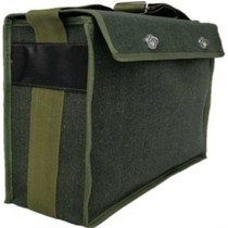 Canvas tool bag large capacity wear-resistant thickened multi-function one-shoulder maintenance electrician bag woodworking bricklayer special large