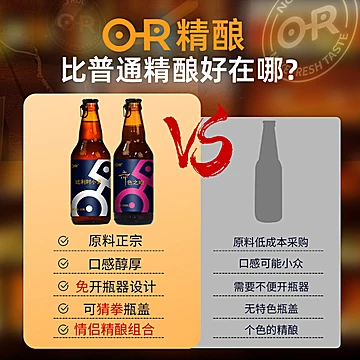 OR乐如斯比利时精酿啤酒6瓶装[20元优惠券]-寻折猪