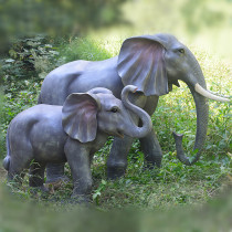 Elephant Pendulum Replica Bronze Elephant Handicraft Door Face Adornment Mall Real Estate Beauty Chen Landscape Small Sculpture