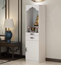 Gönver Shencabinet Home Buddha Home Buddha Niche Counter Wealth God Statues Buddha Guanyin Bodhisattva The BodhisattBodhisattva is dedicated to the arrival of a rented house