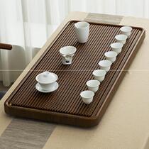 Tea tray light luxury modern high-end minimalist high-end new large tea tray extra large designer office desktop small