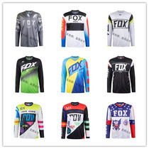 FOXINES Speed Downwear Summer Outdoor Riding Sport Round Collar T-shirt Long Sleeve Mens Mountain Bike Ride customised