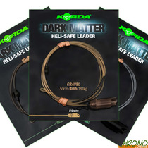 Korda Dark Matter Finished Helicopter Leader Brown-1m O carp fishing back