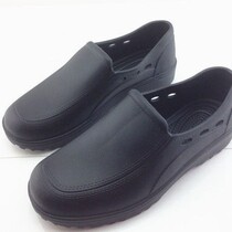 Men's low-top water shoes light short tube fashion rain boots wear-resistant rain boots women's one kitchen chef shoes waterproof oil-proof shoes