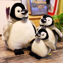 Cute Penguin Paparazzi Fur Suede Toy Cloth Doll Children Doll Q Edition Emulation Trumpet Penguin Birthday Gift Woman