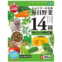 Japan Marukan Maca 14 kinds of wild vegetable grain hamster grain golden bear general nutritional grain shelf life 24 years