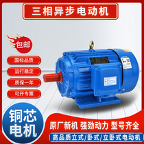 National standard 380v three-phase asynchronous motor bench drilling air compressor lathe motor 15kw high-power motor 11kw