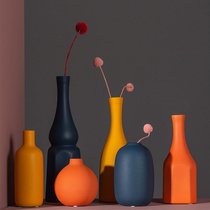 Vase 2021 New Nordic Morandi Ceramic Pendulum Pieces Creative Living Room Table Flower Arrangement TV Cabinet Home Decoration