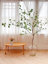 Vase Mesh Red Flower Bottle Light Lavish Emulation Plant Hanging Bell Potted Indoor Decoration Dins Bonsai Pendulum PENDULUM CLOCK TREES