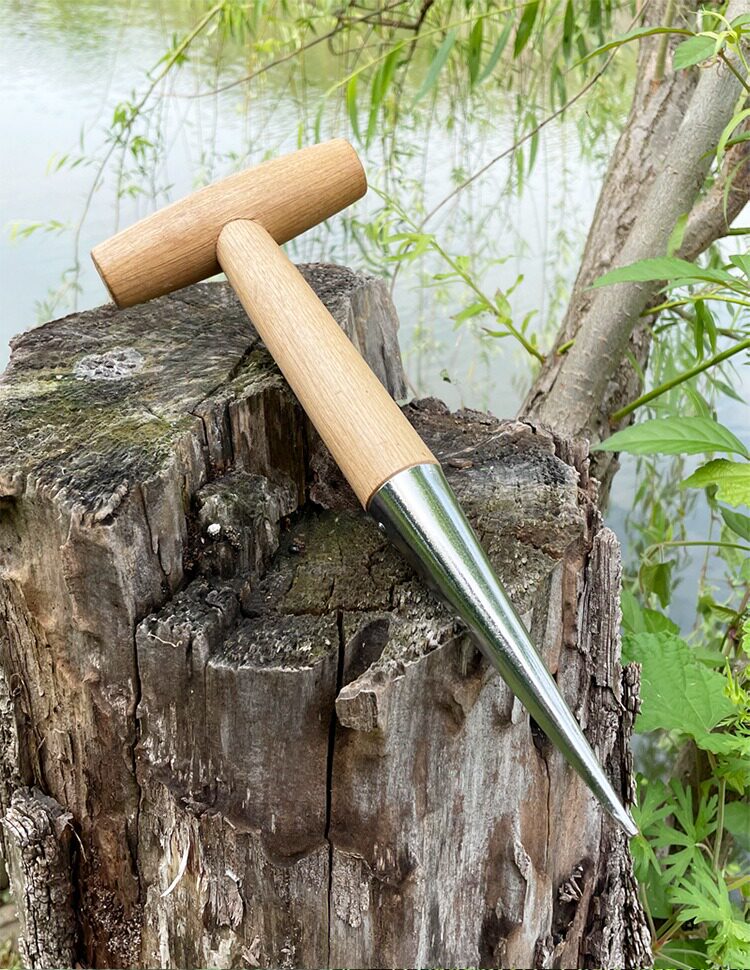 园艺播种打洞小工具木柄尖头种菜花籽追肥育苗多肉移栽打孔器移苗