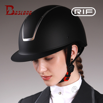 RIF equestrian helmet riding helmet fashion simple equestrian obstacle helmet EU safety certification
