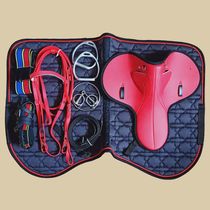 Harness supplies saddle thickened morning exercise saddle speed saddle full set of saddle horse racing supplies saddle horse racing saddle