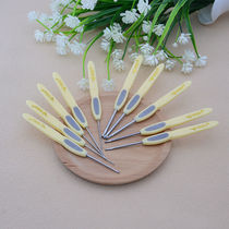 Crochet hook needle stainless steel hook needle thickness hand anti-slip handle sweater wool thread braided hook shoe tool