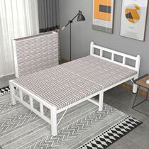 Single iron bed 1 m one-meter home rental with sturdy and simple modern economic office for lunch break