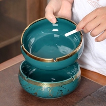 Creative Ashtrays Office Atmosphere Nordic Extra-large Personality Ceramic Smoke Cylinders Home Living Room Office Multifunction